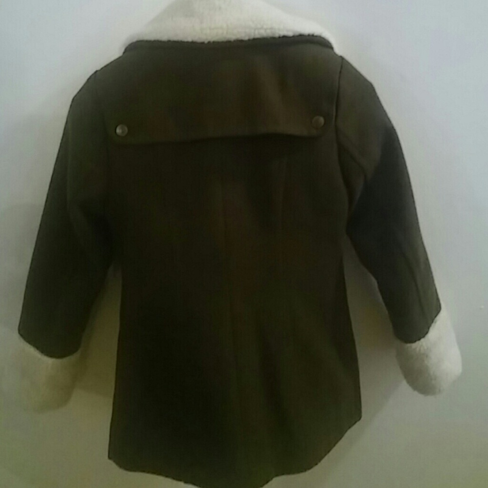 Girls Jessica Simpson Faux Fur Coat - Picture 5 of 8